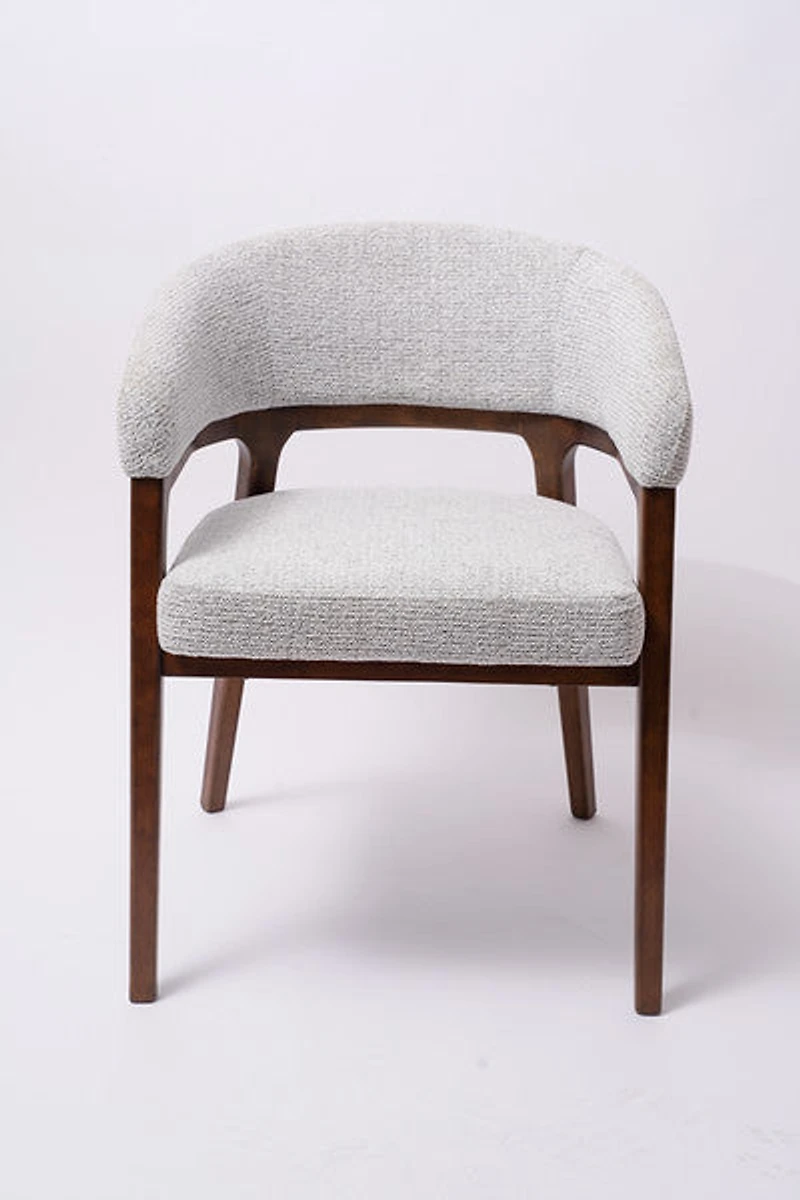 Armchair Wood/Grey