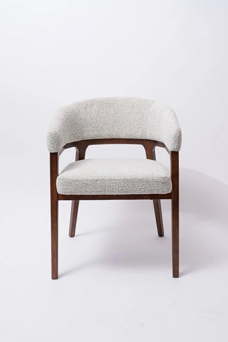 Armchair Wood/Cream