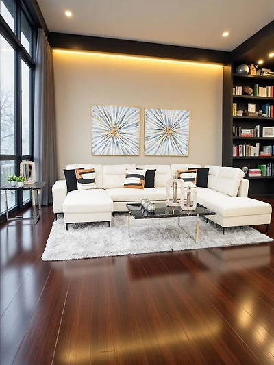 Paulette Sofa Lt. Cream
