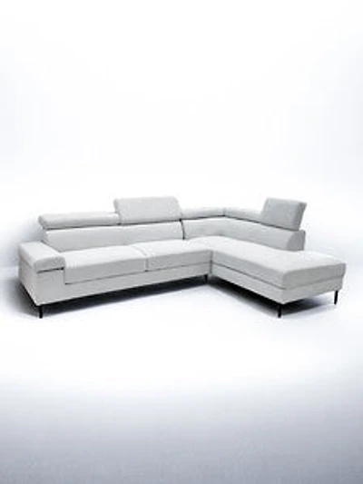 Elena Sofa Sectional- Lt. Cream