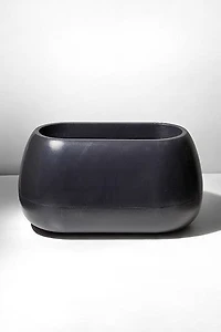 14" VASE OCA - BLACK