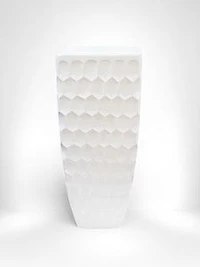 32" PLANTER GLOSS WHITE