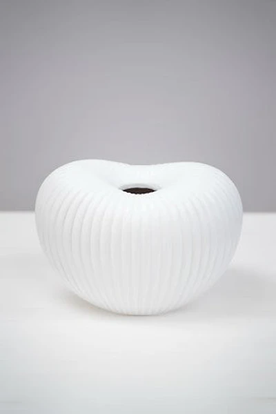 8" WHITE MATTE VASE