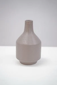 10" TAUPE MATTE VASE