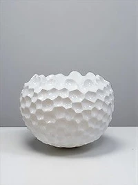 18" GLOSSY WHITE BASE