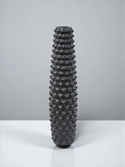 30" BLACK MATTE VASE