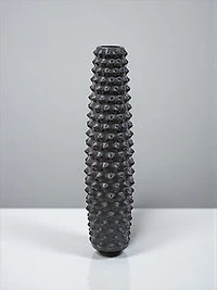 30" BLACK MATTE VASE