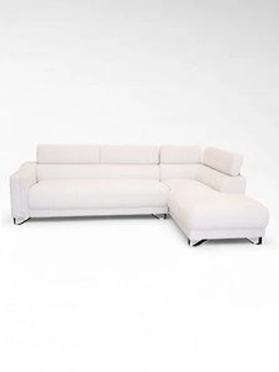 Alessandra Sectional Right Side Sofa - Cream