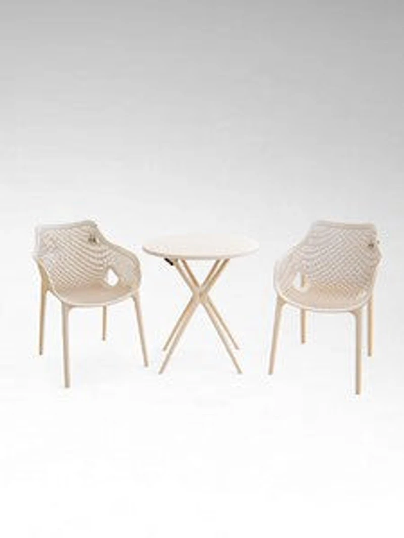 Kalaine 2 chairs set w/table