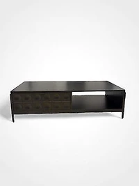 47"  Coffee Table Black