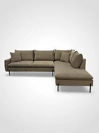 Sophia Sofa Set - Drk. Cream