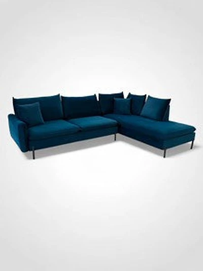 Sophia Sofa Set -  Deep Sea Blue