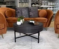 31 1/2" COFFEE TABLE BLACK