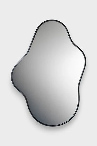 40" Matte Black Mirror - Metalle Collection