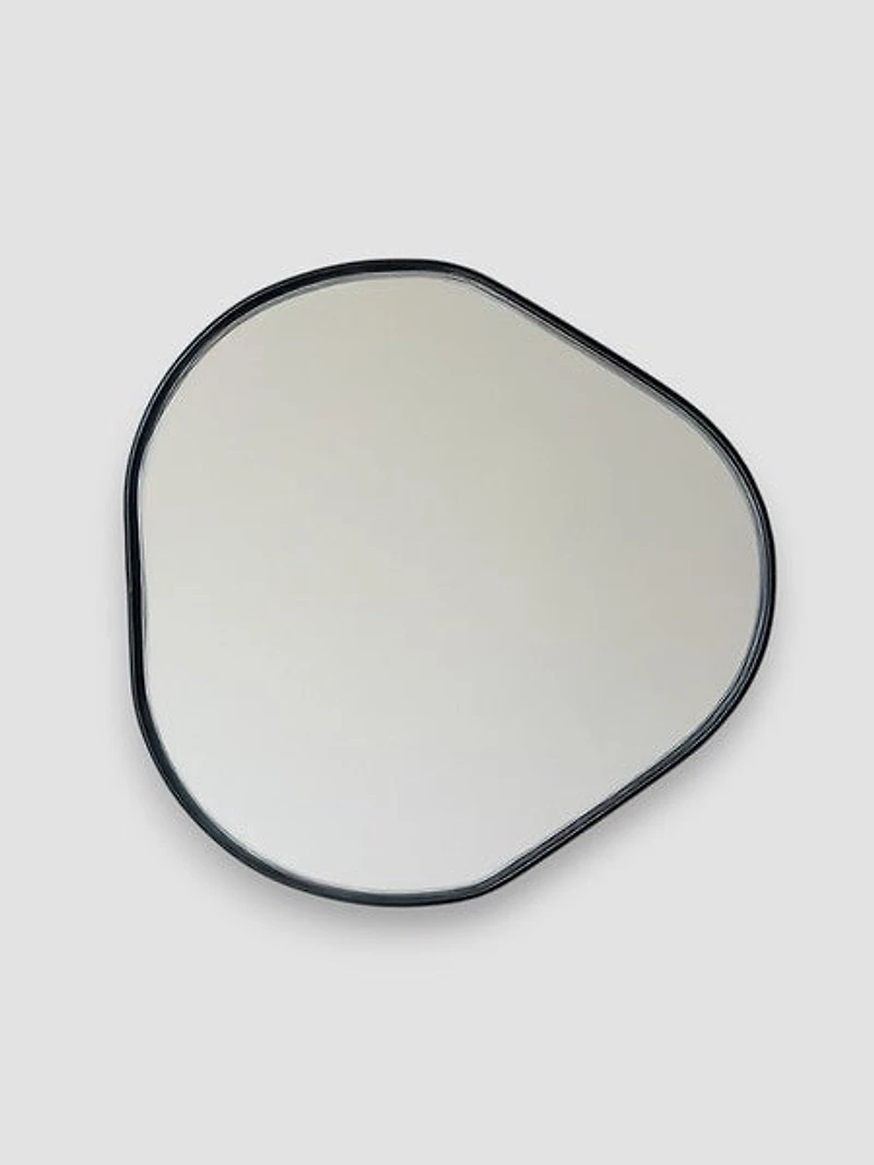 23" Matte Black Mirror - Metalle Collection