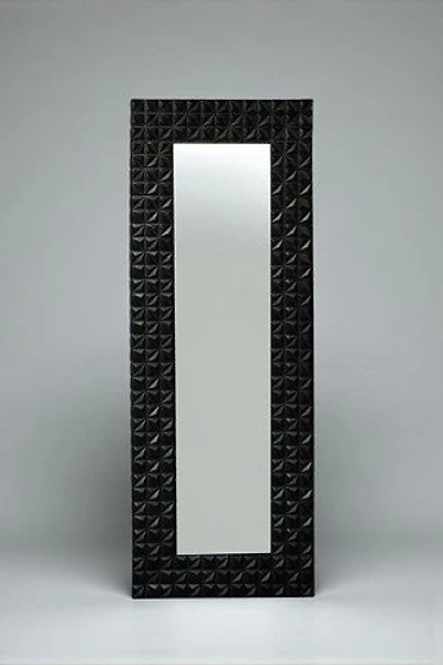 78" Black Lily Mirror - Metalle Collection