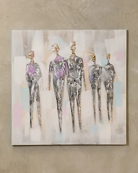 40" x 40" People - Artistique Canvas