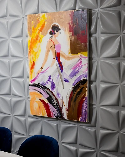 47" Lady Canvas