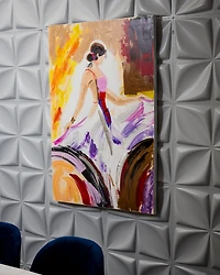 47" Lady Canvas
