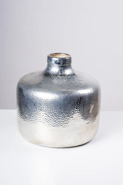 10" Vase Metalle Collection