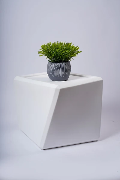 BILL SIDE CHIC TABLE  - WHITE