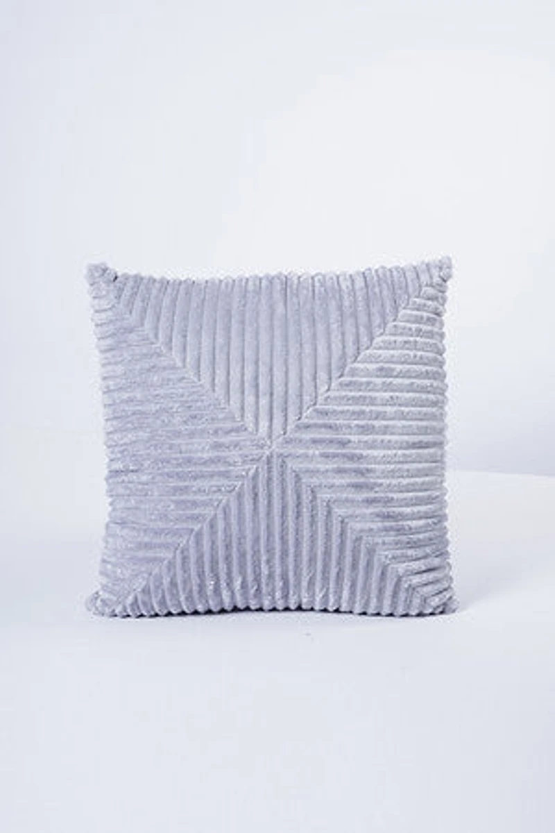 FLANNEL CUSHION -GREY