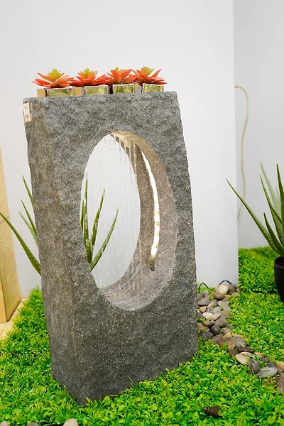 31" Indoor Water Fountain w/led