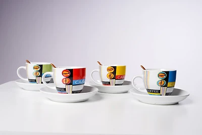 6oz Coffee Time Set/4