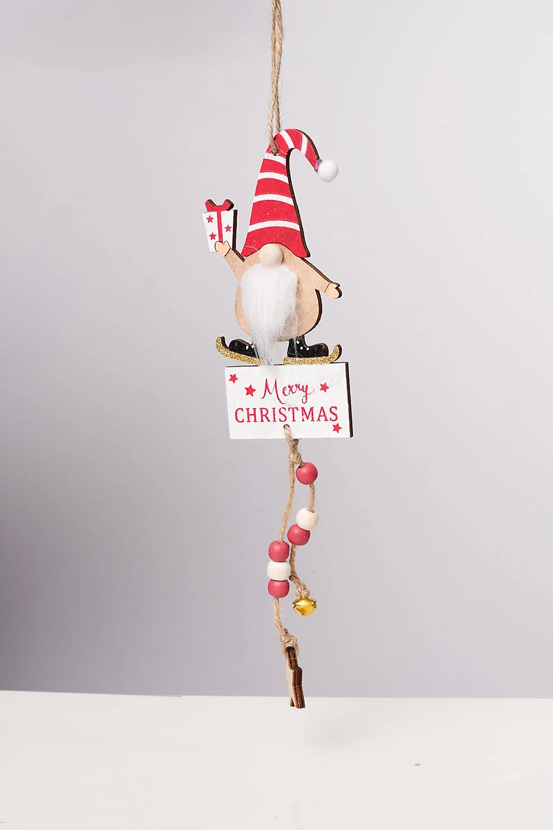 10" Santa with Hanger