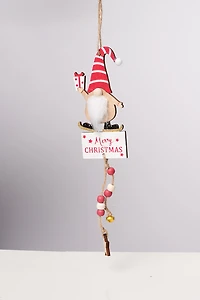 10" Santa with Hanger