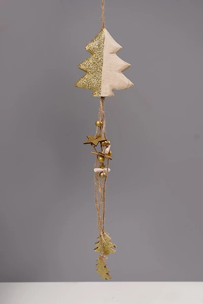 18" Hanging Tree Gold