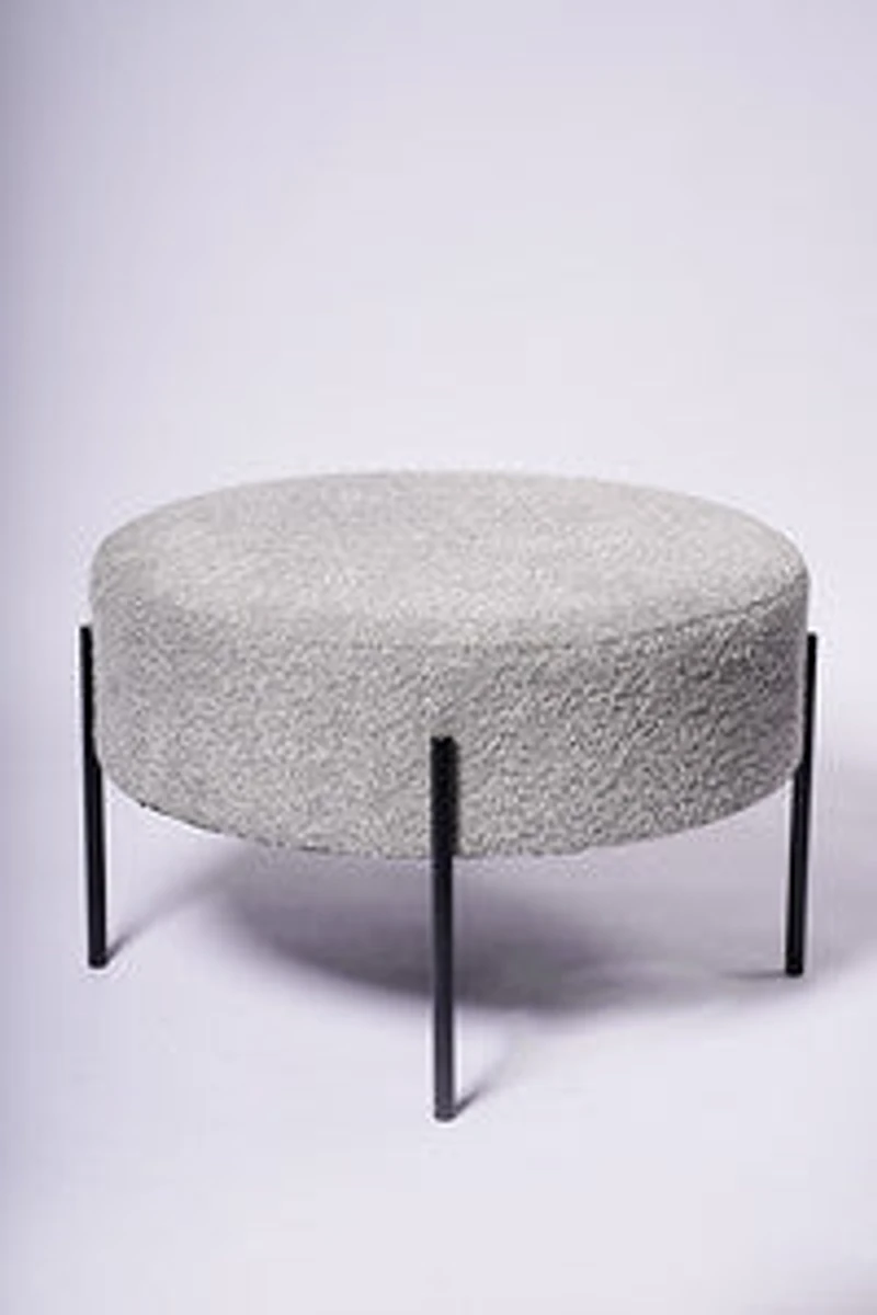 Ottoman Alpaca- Grey