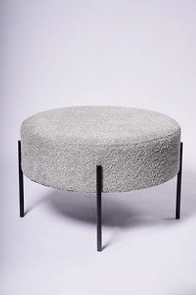 Ottoman Alpaca- Grey