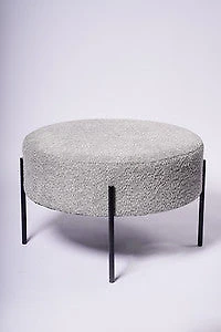 Ottoman Alpaca- Grey