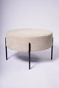Ottoman Alpaca- Cream