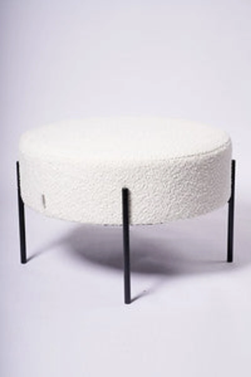 Ottoman Alpaca- Ivory