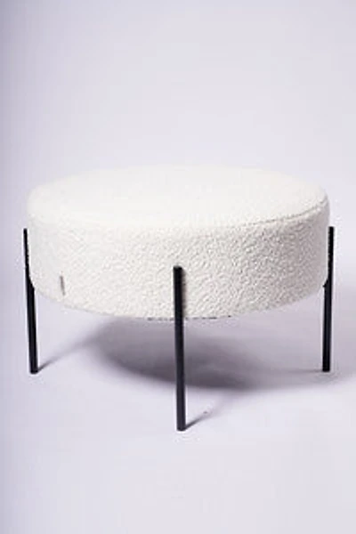 Ottoman Alpaca- Ivory