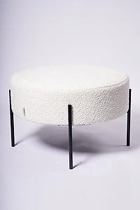 Ottoman Alpaca- Ivory