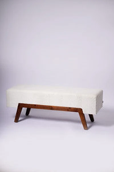47" Bench Alpaca -Ivory