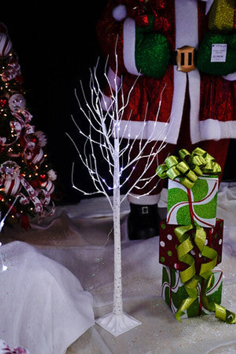 150CM Birch Tree W/LED Cool White