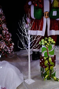 150CM  Birch Tree W/LED Cool White