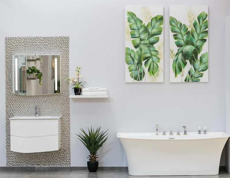 Quadro Modern Bathtub w/faucet 67" - Nouveau Collection