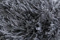 Dk. Gray Shaggy Rug - 5' x 7'