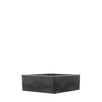32" PLANTER CUBO - DK. GRAY