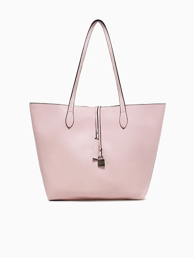 Rev Tote Light Pink Off white