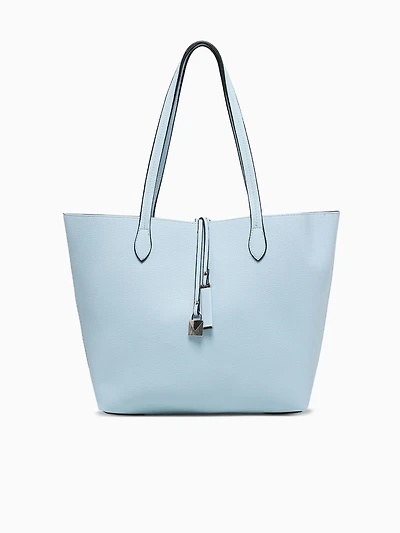 Rev Tote Light Blue Silver
