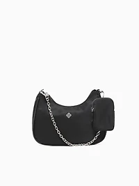 Gaia Corvertible Crossbody Black