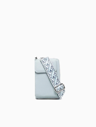 Rachel Wallet Crossbody Light Blue