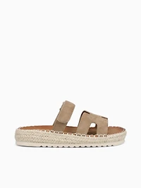 Nori Taupe Suede