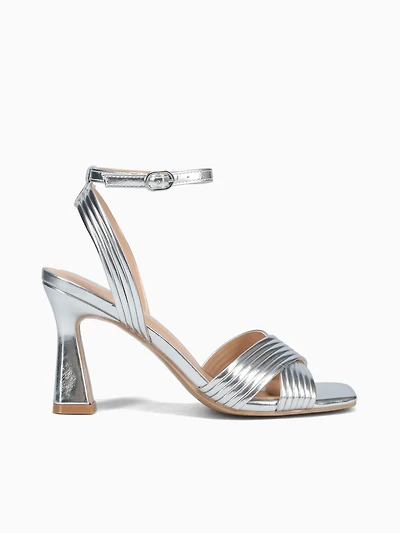 Ivanna Silver Metallic